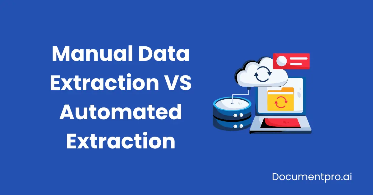 Cover Image for Difference Between Automated and Manual Data Extraction | Pros And Cons