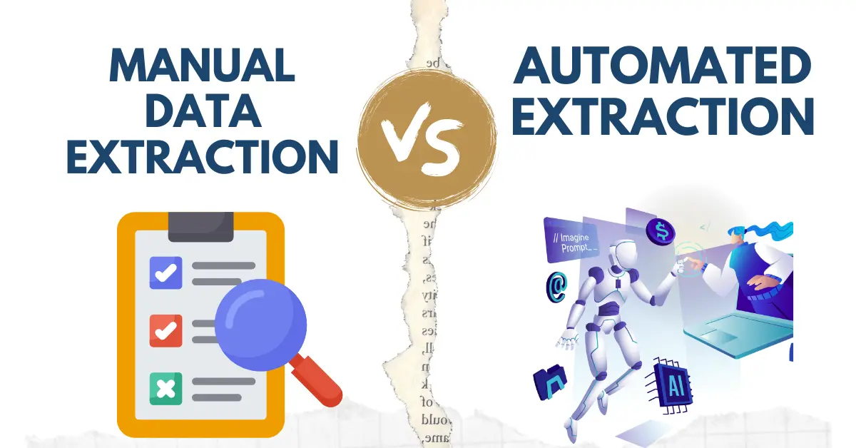 Automated vs Manual Document Data Extraction