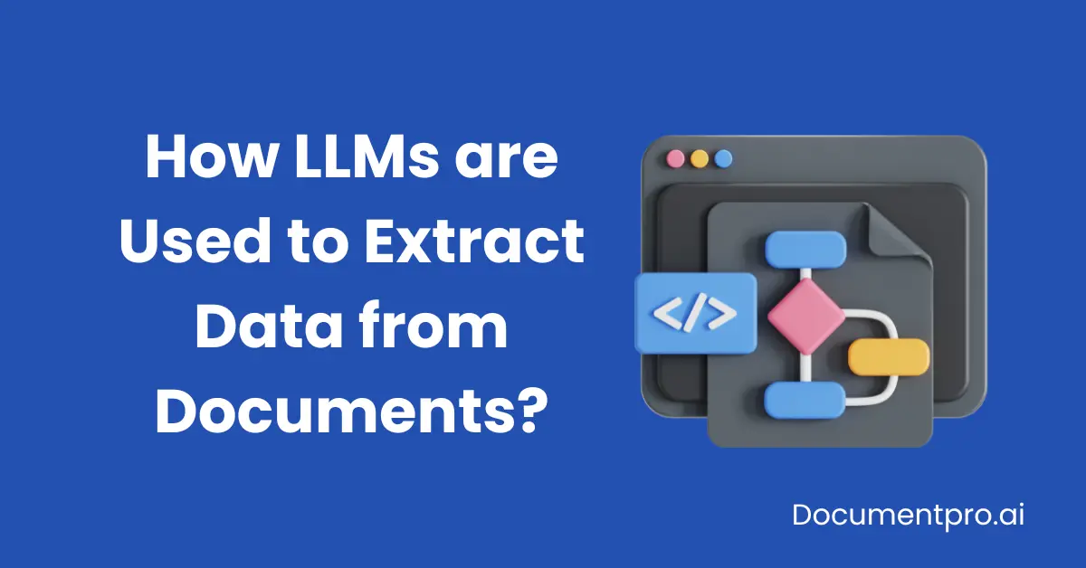 LLM document data extraction